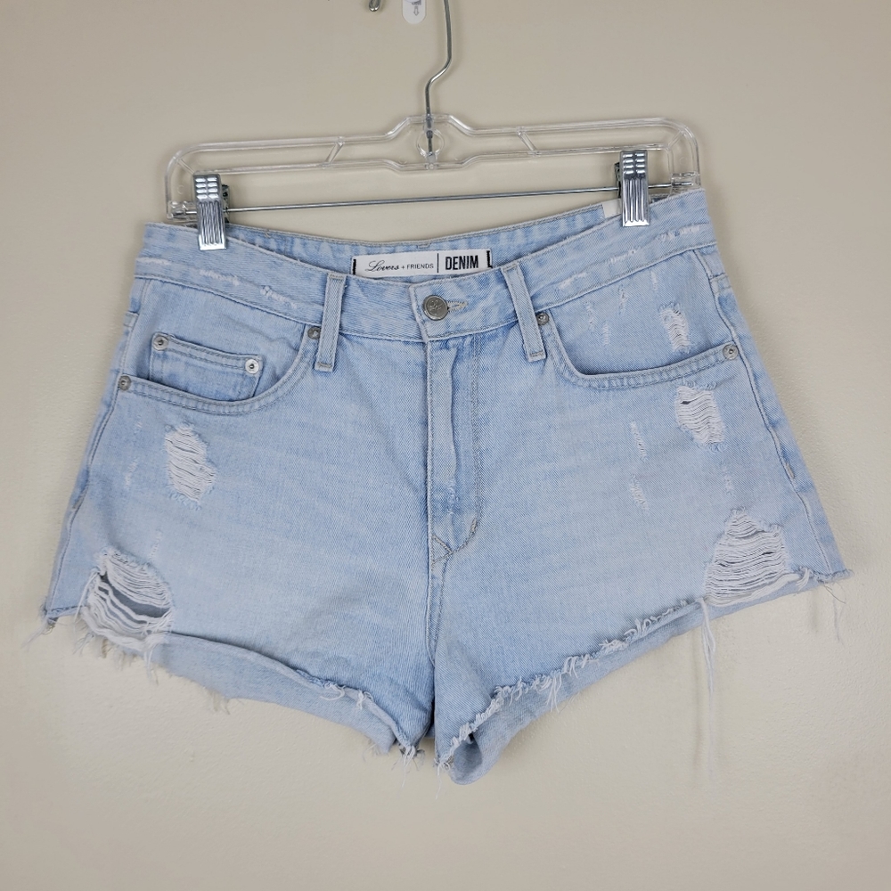 Lovers + Friends denim shorts